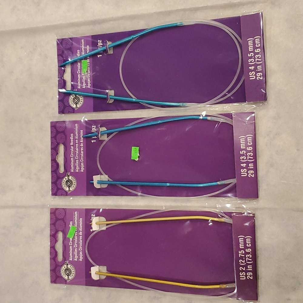 ALUMINUM CIRCULAR NEEDLES